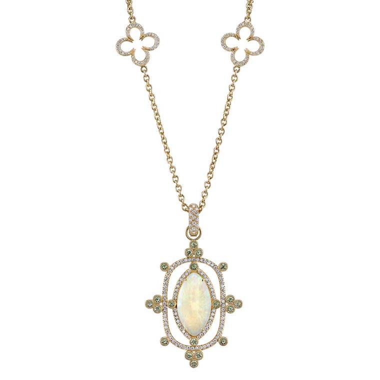 Pendentif En Argent 925 Avec Opale Naturelle D'Australie (Coober Pedy) 9.75 Carats